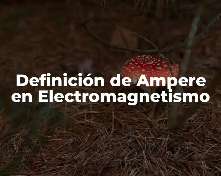 Definición de Ampere en Electromagnetismo