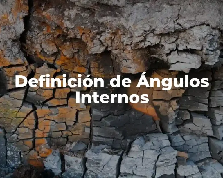 Definición de Ángulos Internos