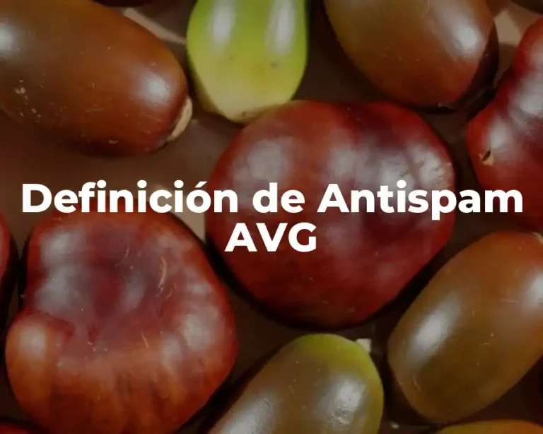Definición de Antispam AVG