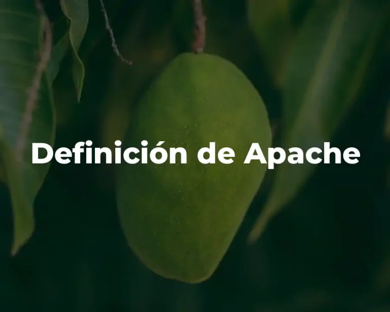 Definición de Apache
