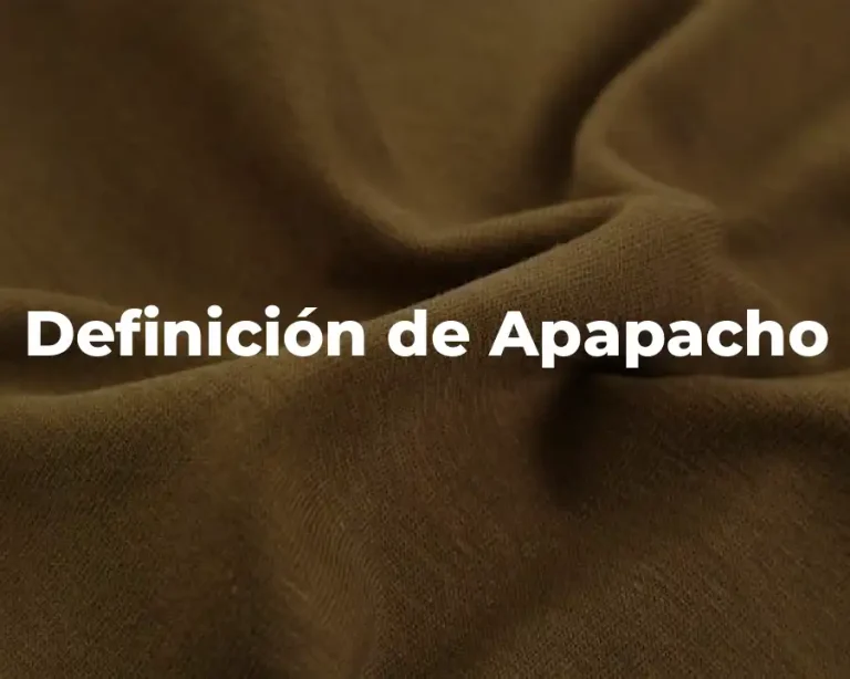 Definición de Apapacho