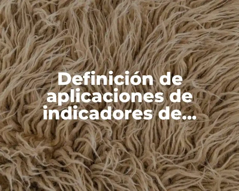Definición de aplicaciones de indicadores de competencia