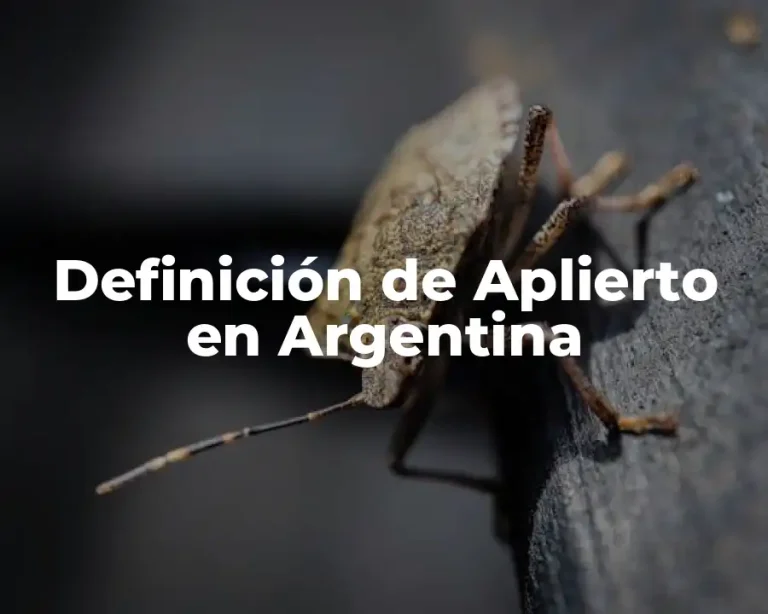 Definición de Aplierto en Argentina