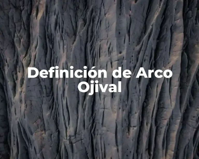 Definición de Arco Ojival