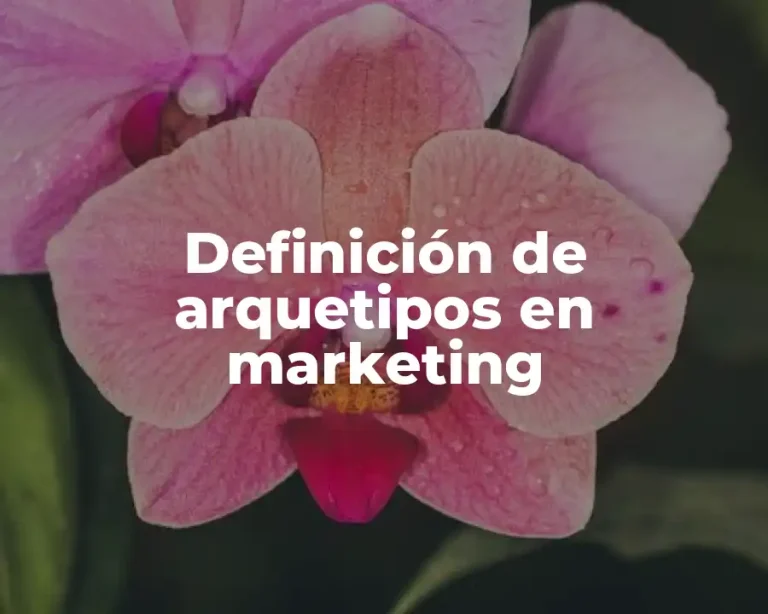 Definición de arquetipos en marketing