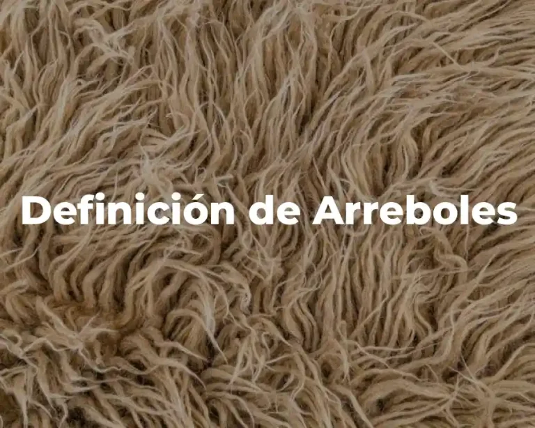 Definición de Arreboles