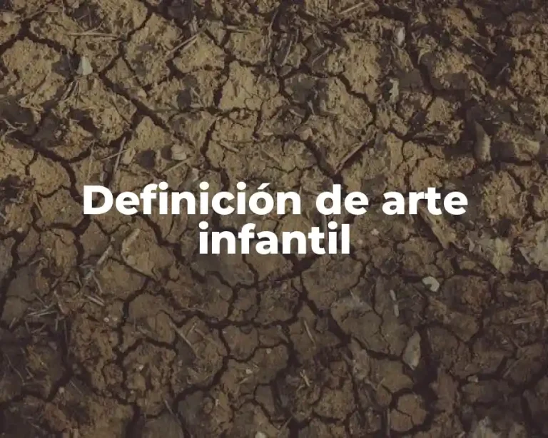 Definición de arte infantil