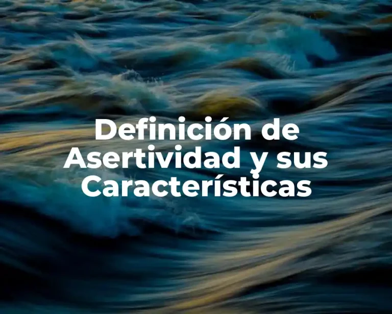 Definición de Asertividad y sus Características