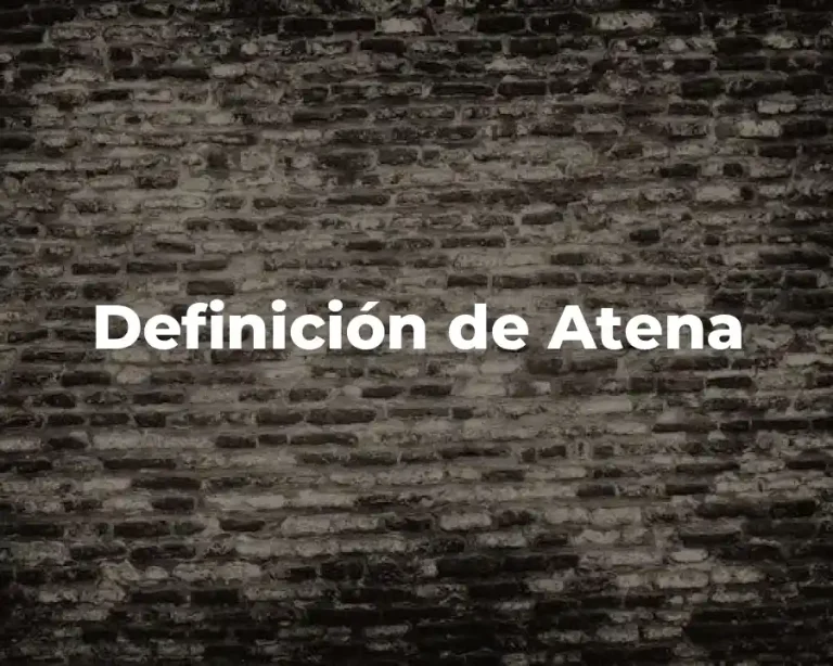 Definición de Atena