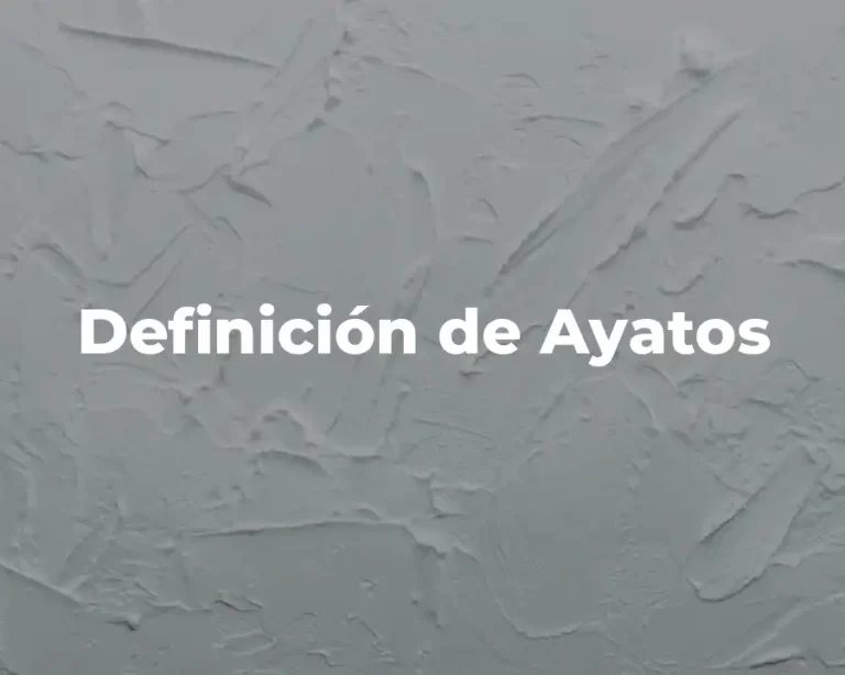 Definición de Ayatos