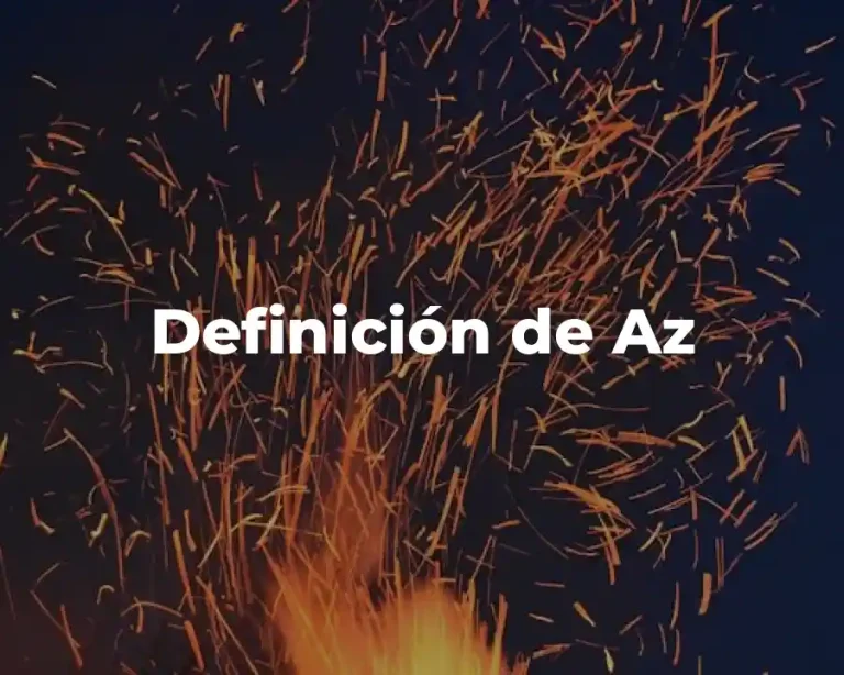 Definición de Az