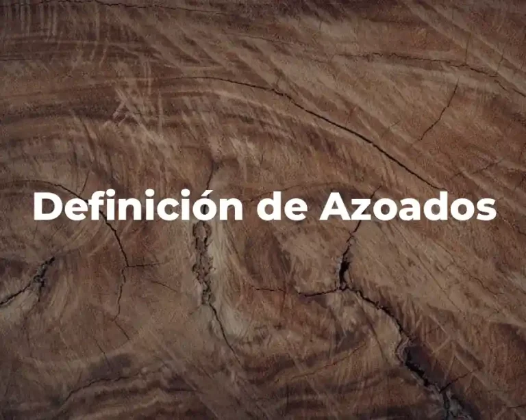 Definición de Azoados