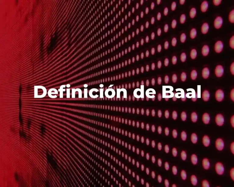 Definición de Baal