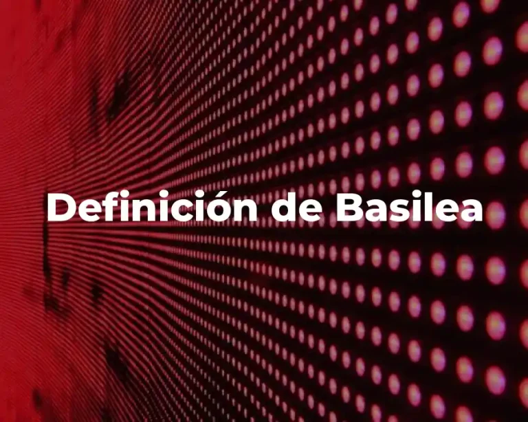 Definición de Basilea