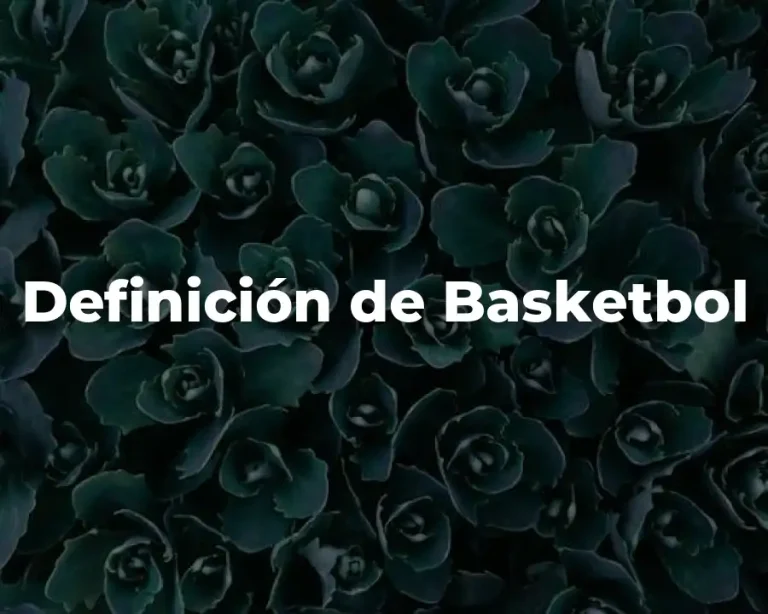 Definición de Basketbol