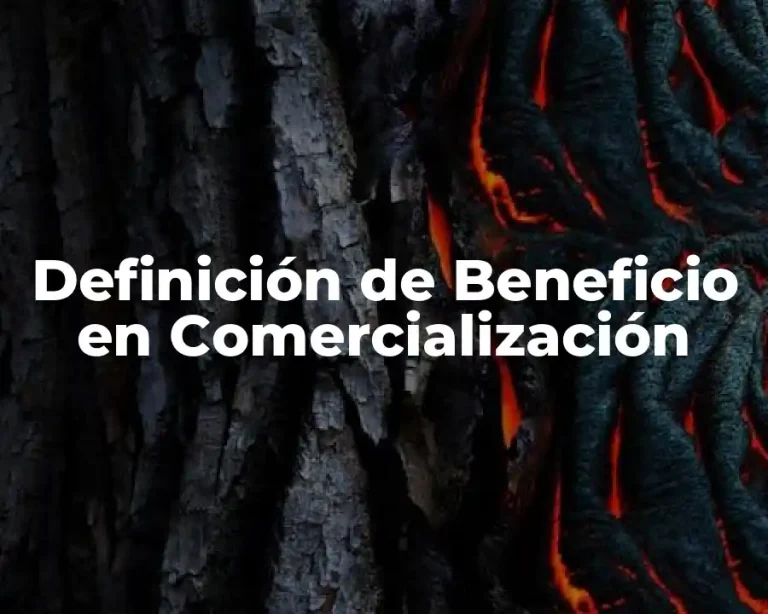 Definición de Beneficio en Comercialización