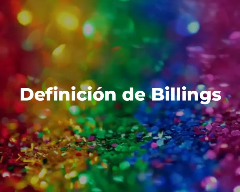 Definición de Billings