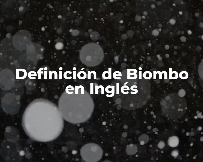 Definición de Biombo en Inglés