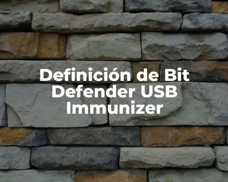 Definición de Bit Defender USB Immunizer