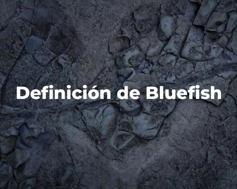 Definición de Bluefish