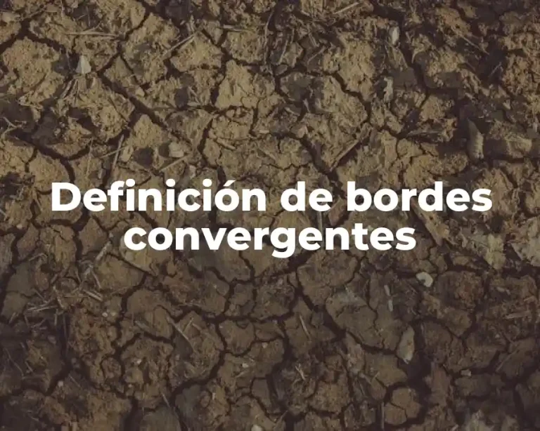 Definición de bordes convergentes