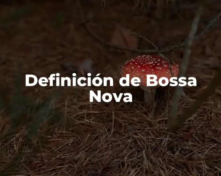 Definición de Bossa Nova
