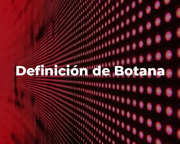 Definición de Botana