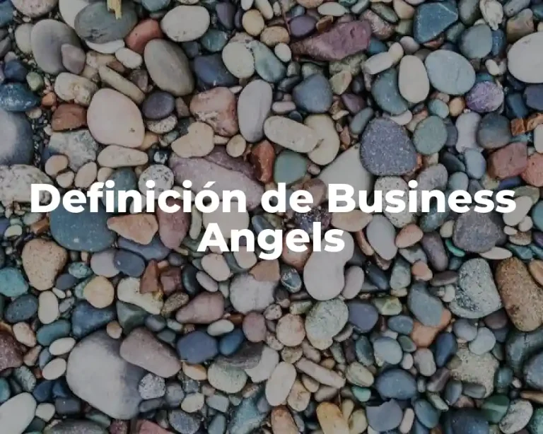 Definición de Business Angels