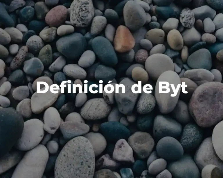 Definición de Byt