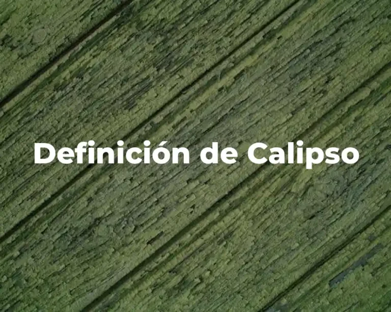 Definición de Calipso