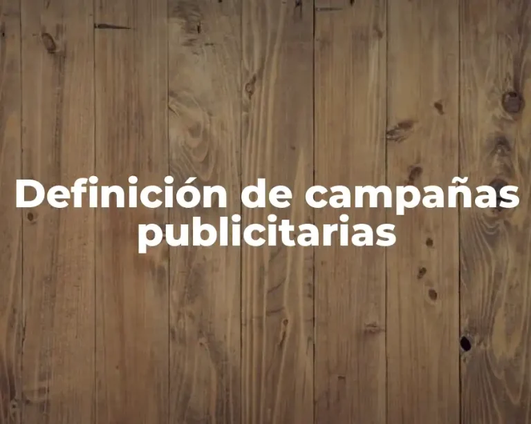 Definición de campañas publicitarias
