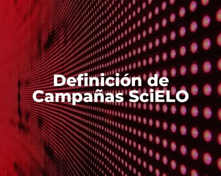 Definición de Campañas SciELO