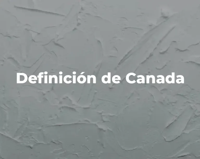 Definición de Canada