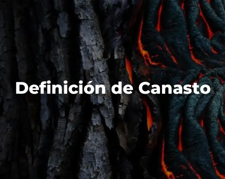 Definición de Canasto