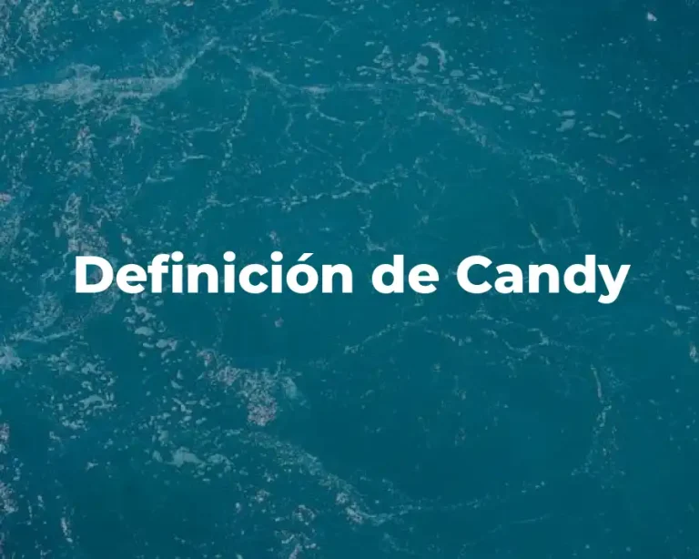 Definición de Candy