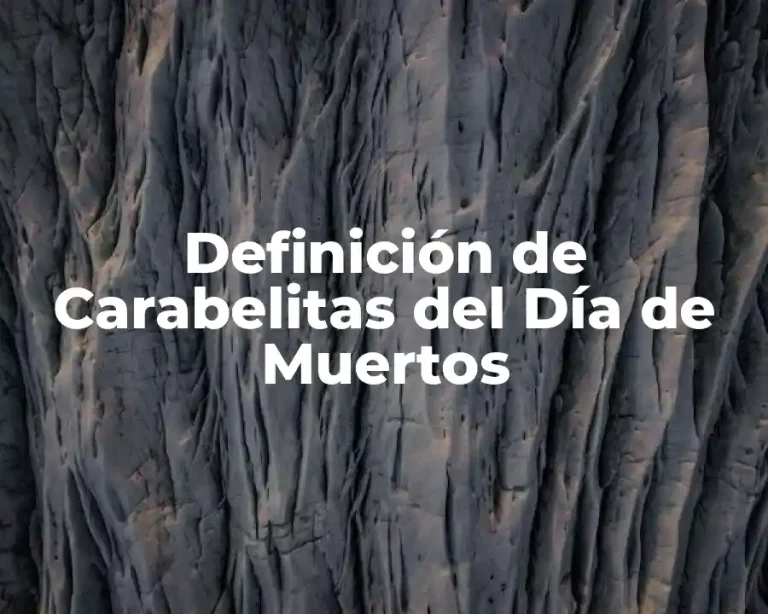 Definición de Carabelitas del Día de Muertos