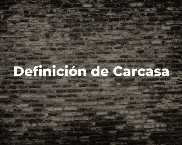 Definición de Carcasa