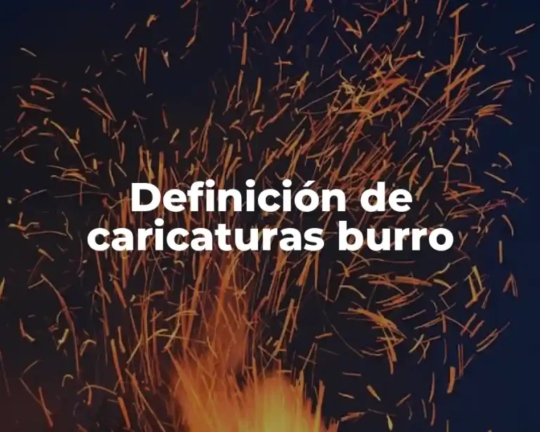 Definición de caricaturas burro