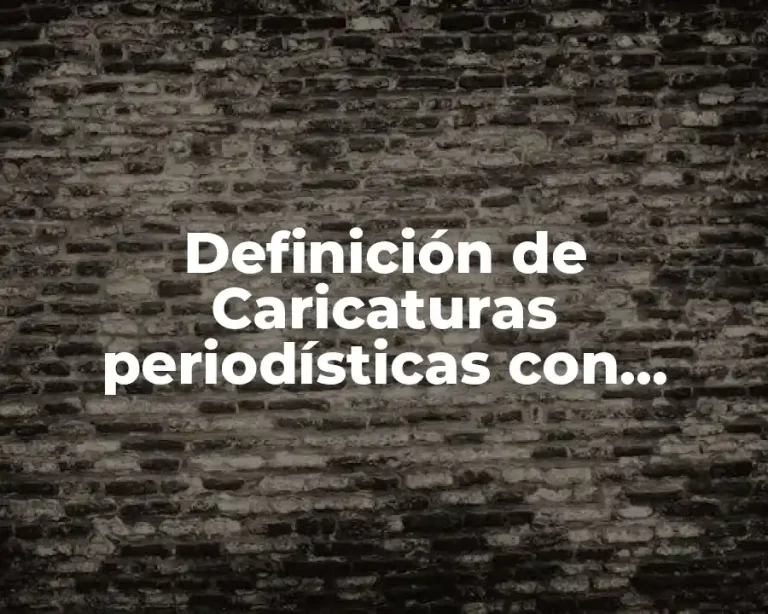 Definición de Caricaturas periodísticas con muchas onomatopeyas