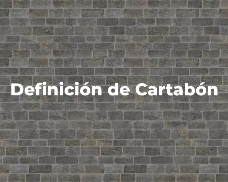 Definición de Cartabón