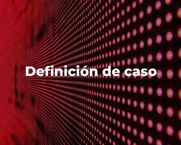 Definición de caso