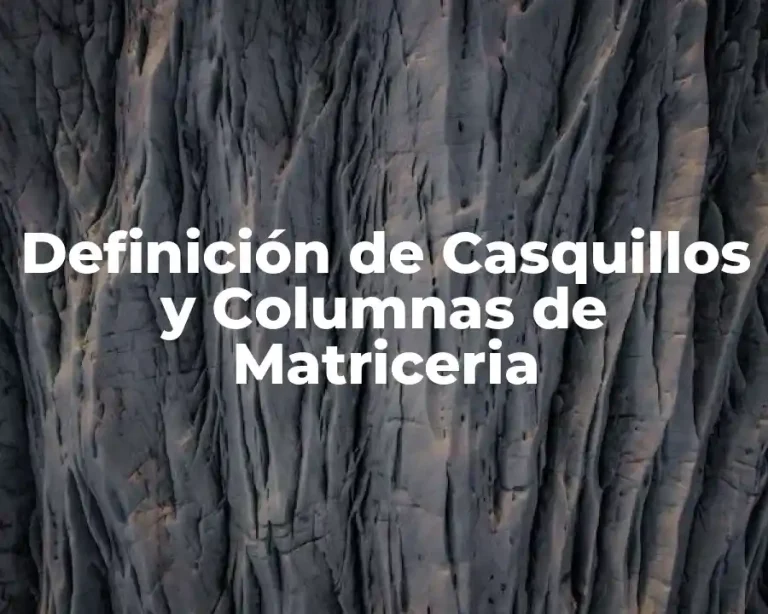 Definición de Casquillos y Columnas de Matriceria