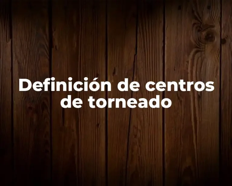 Definición de centros de torneado