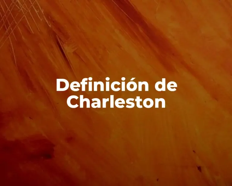 Definición de Charleston