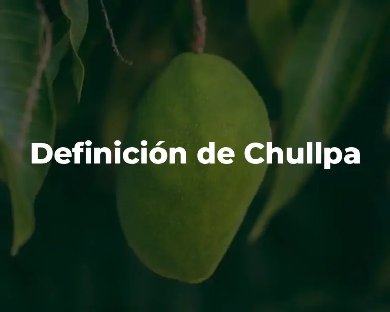 Definición de Chullpa