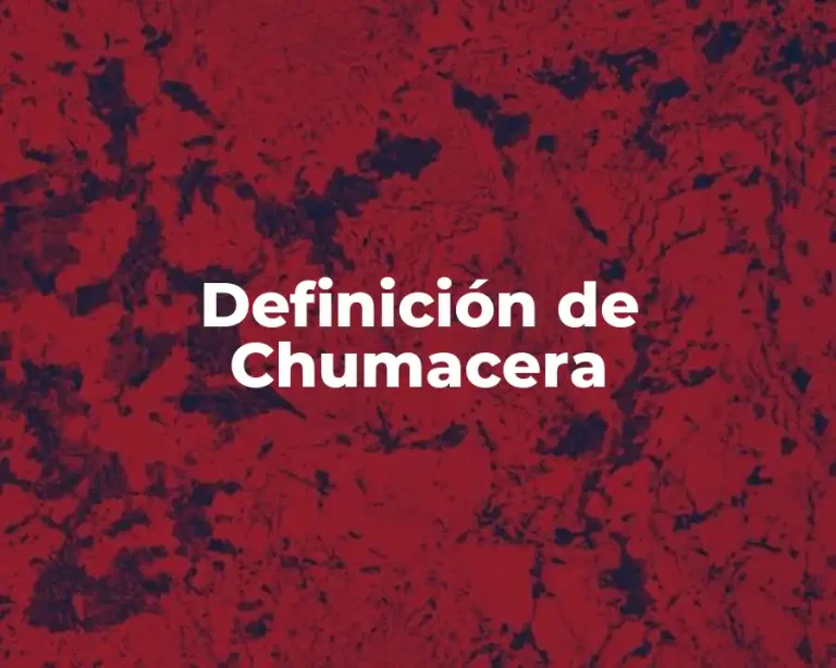 Definición de Chumacera
