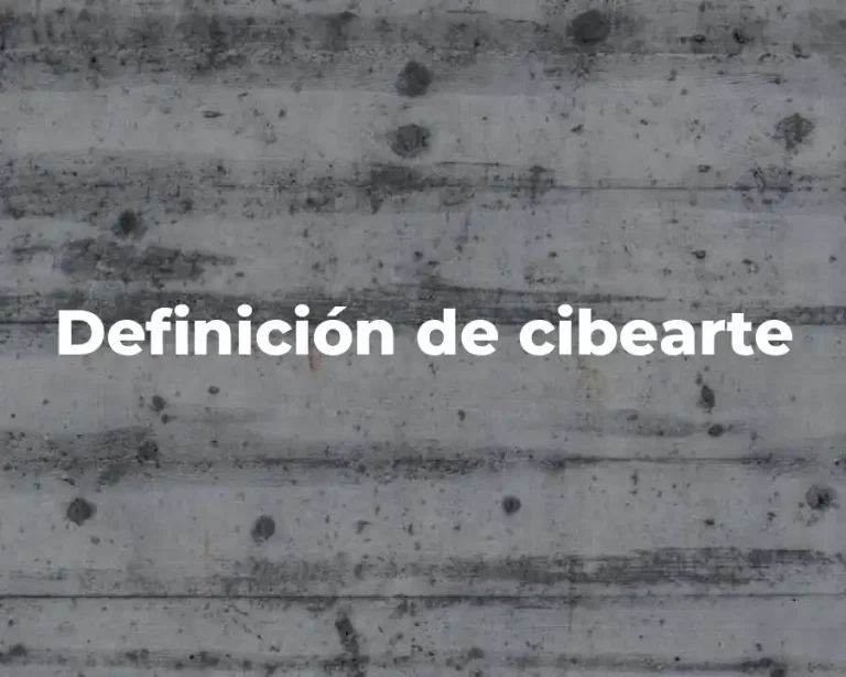 Definición de cibearte