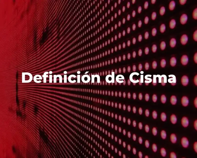Definición de Cisma