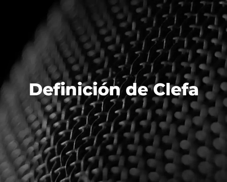 Definición de Clefa