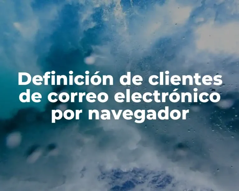 Definición de clientes de correo electrónico por navegador